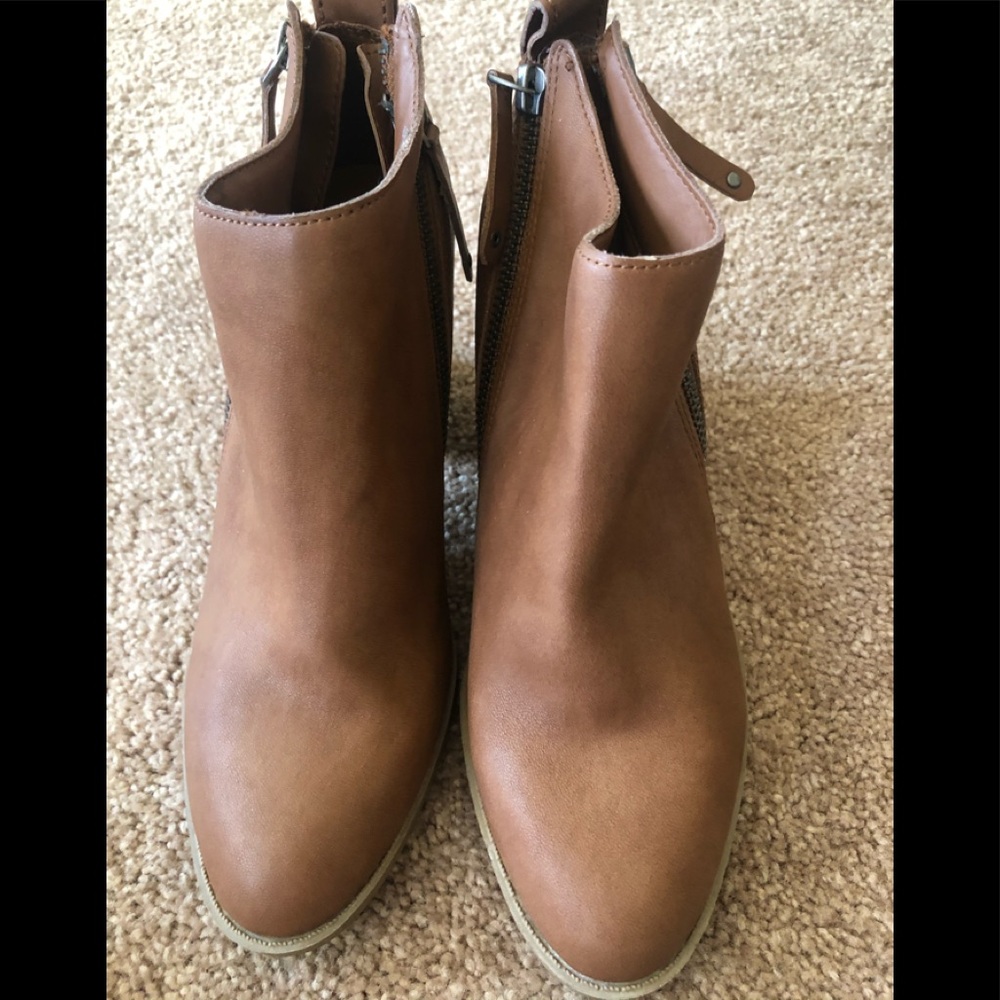 Tan Booties